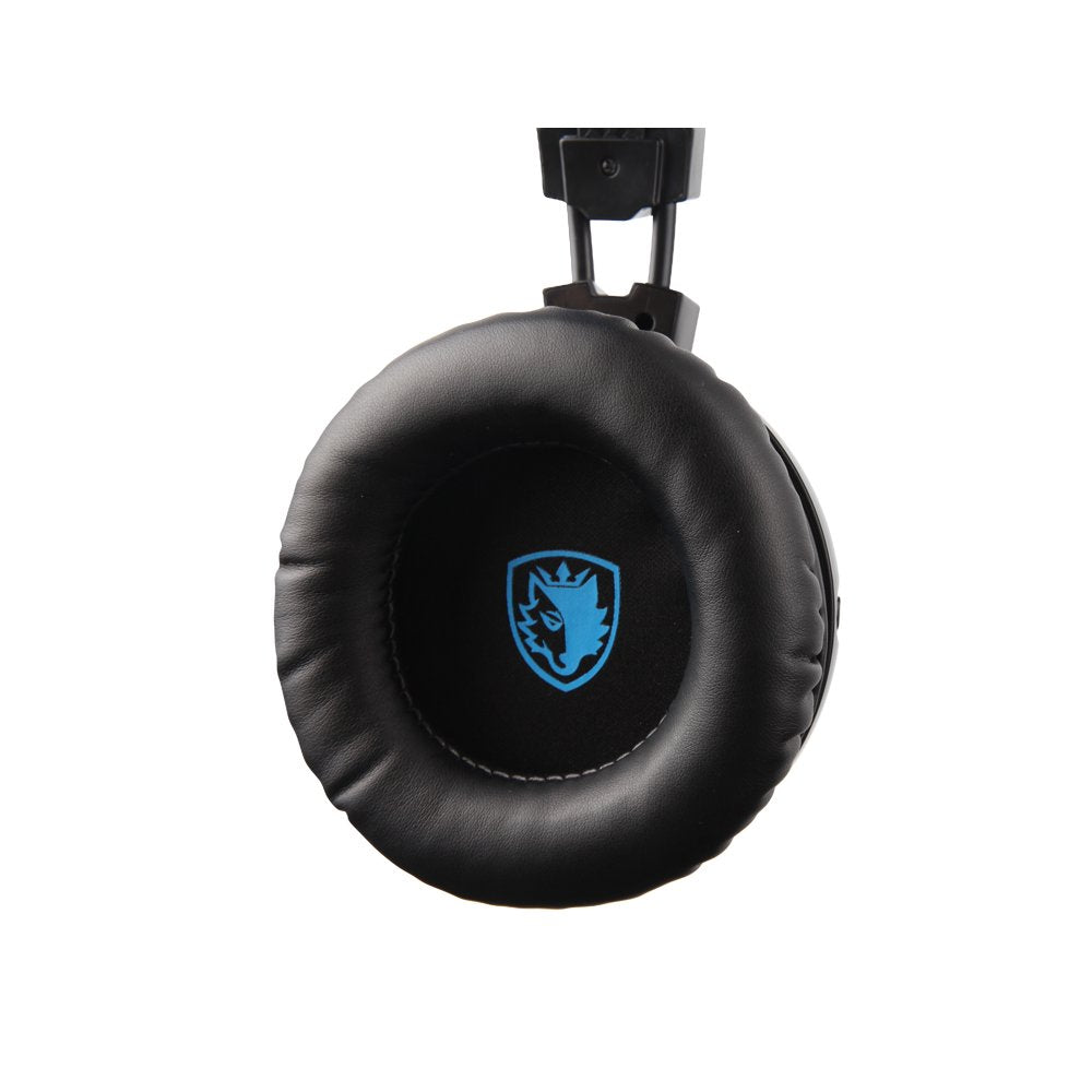Sades SA-904 Locust Plus PC Gaming Headset Virtual 7.1 Surround Sound and RGB Light On Earcups Sades SA-904 Locust Plus PC Gaming Headset Virtual 7.1 Surround Sound and RGB Light On Earcups